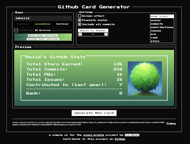 Github Card Generator